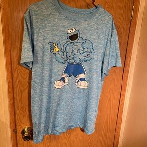 Seasame Street Cookie Monster Shirt